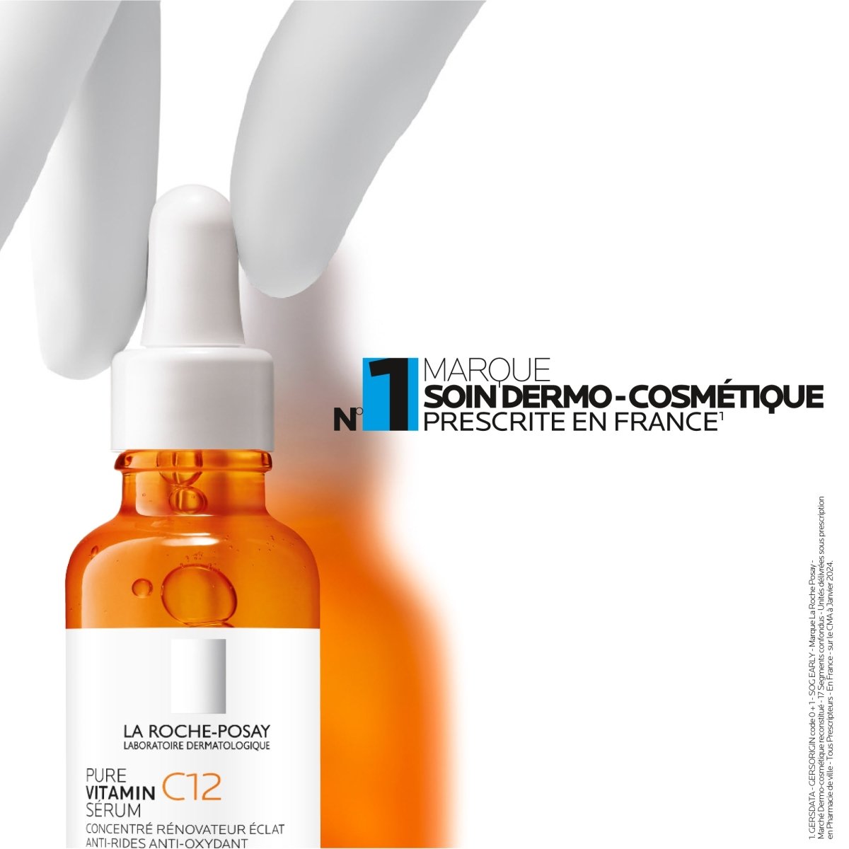 La Roche - Posay serum redermic pure vitamin c12 - La Roche - Posay | BeautyForYou.ma