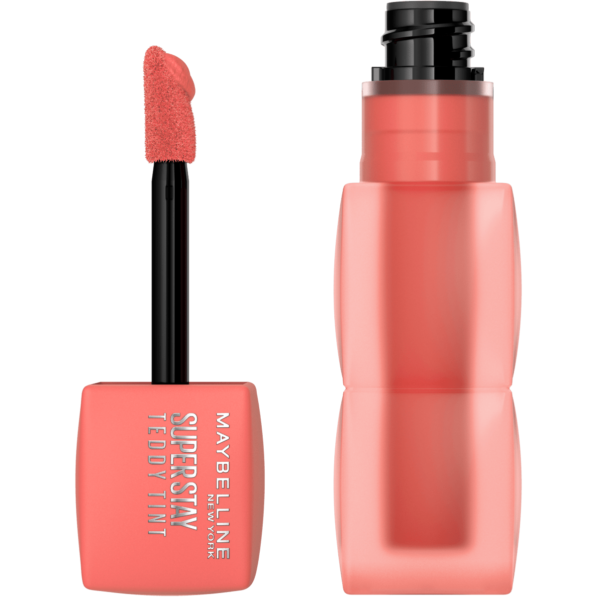 Maybelline New York - Blush à Lèvres Teddy Tint - Effet Mat Fondu - Tenue Longue Durée - Teinte : Baby Tee (25) - Contenance : 5 ml - 30146754