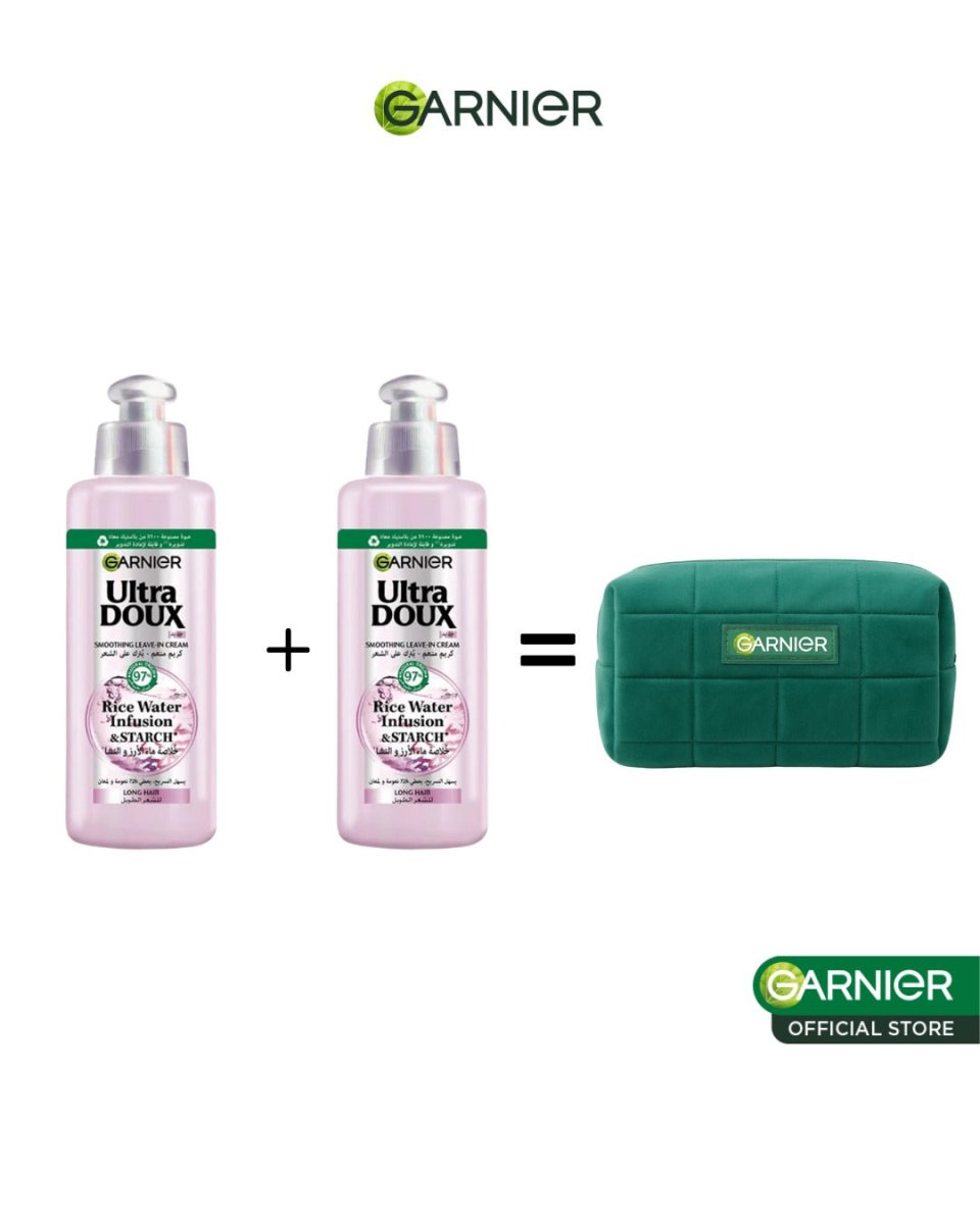 Routine Capillaire : Lot 2 Soin sans rinçage Rice water = Trousse - 6111041182618