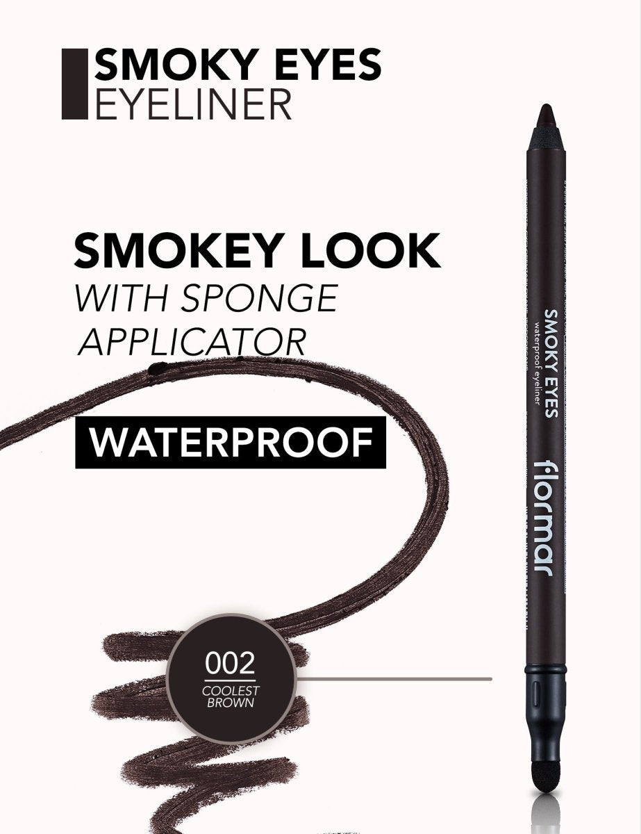 SMOKY EYES COOLEST BROWN W.PROOF E.LINR 002 - 8690604547258