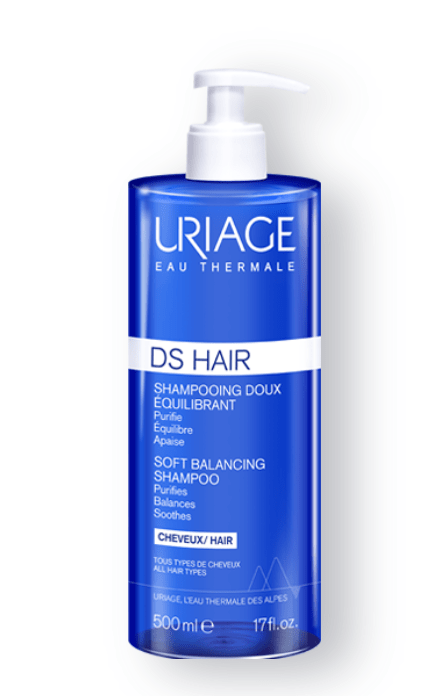Uriage DS HAIR - Shampooing Doux Équilibrant 500 ML - Uriage | BeautyForYou.ma