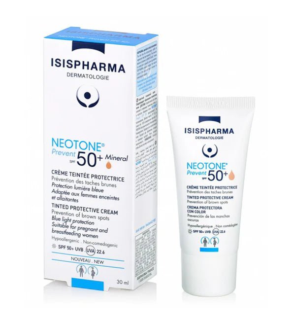 Isispharma Neotone Prevent spf50+ Minérale teintée medium 30 ml - ISISPHARMA | BeautyForYou.ma