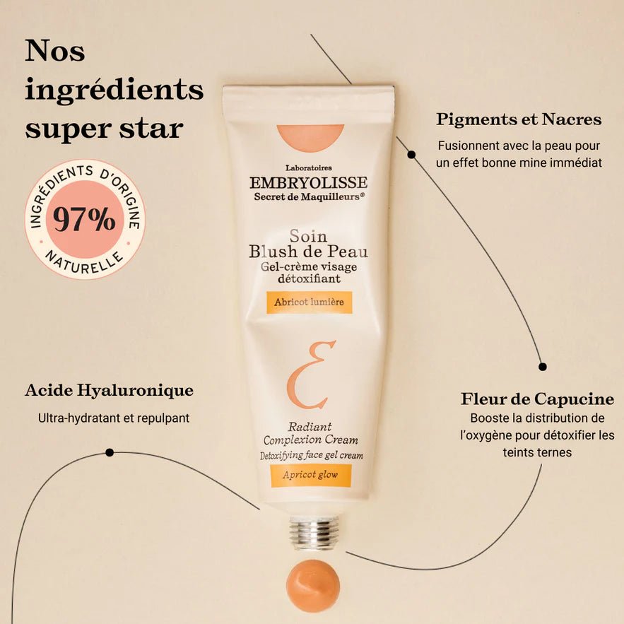 EMBRYOLISSE SOIN BLUSH DE PEAU ABRICOT LUMIÈRE TUBE 30 ML - Embryolisse | BeautyForYou.ma