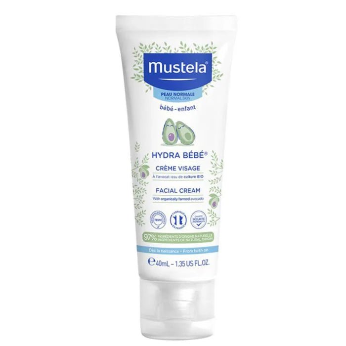 MUSTELA HYDRA BEBE CREME VISAGE 40 ML - Beauty For You | BeautyForYou.ma