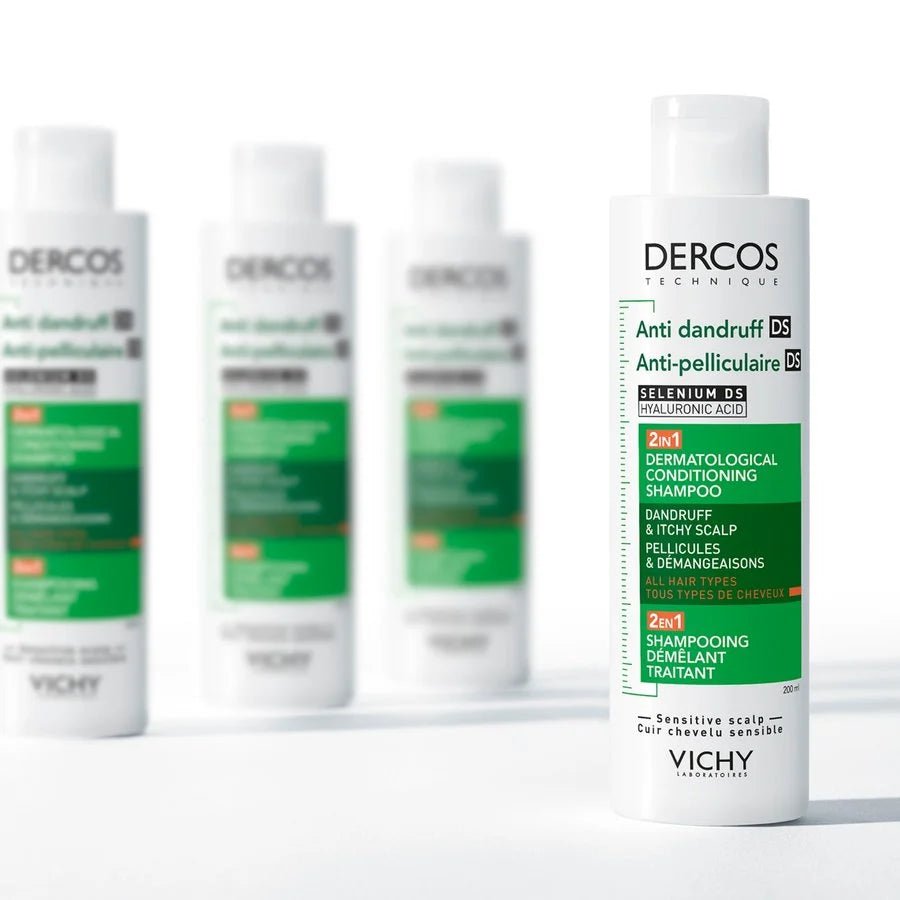 VICHY DERCOS SHAMPOOING 2EN1 ANTI - PELLICULAIRE DS ET DÉMÊLANT - Vichy Dercos | BeautyForYou.ma