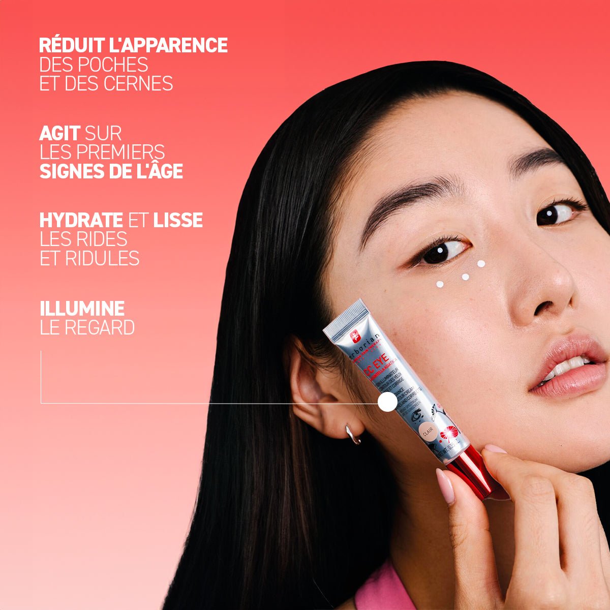 ERBORIAN CC Eye - Crème contour des yeux - Clair - Erborian | BeautyForYou.ma