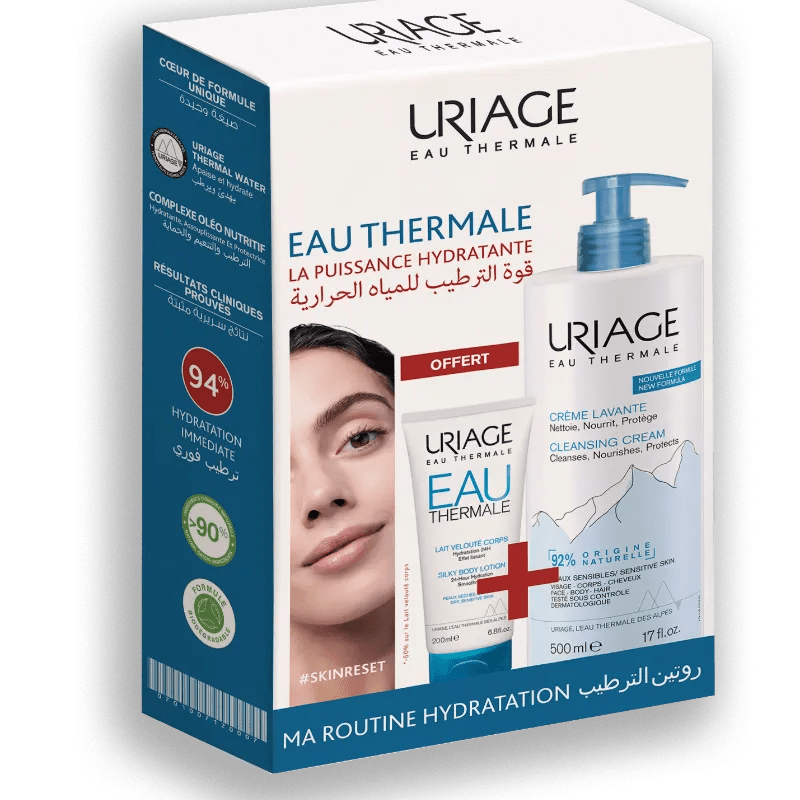 COFFRET CREME LAVANTE 500 ML + LAIT VELOUTE 200 ML OFFERT - COFF07.