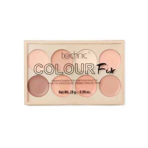 TECHNIC COLOUR FIX CREAM FOUNDATION CONTOUR PALETTE - Technic | BeautyForYou.ma