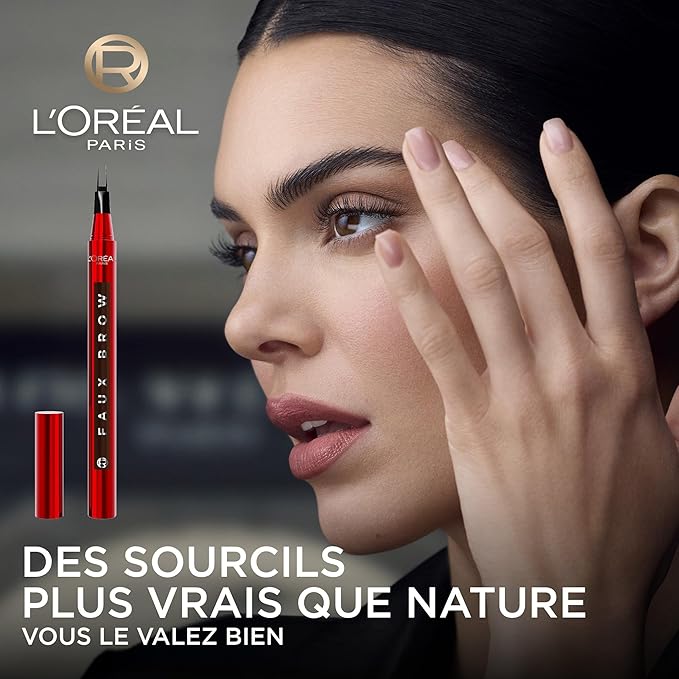 L'Oréal Paris - Feutre à Sourcils - Tenue Jusqu'à 2 Jours - Fini Naturel - Waterproof - Infaillible Faux Brow - Teinte : DARK BLONDE - L'Oréal Paris | BeautyForYou.ma