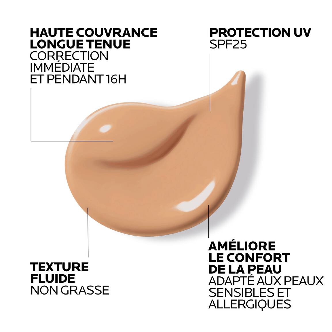 La Roche - Posay toleriane fond de teint fluide 10 - La Roche - Posay | BeautyForYou.ma