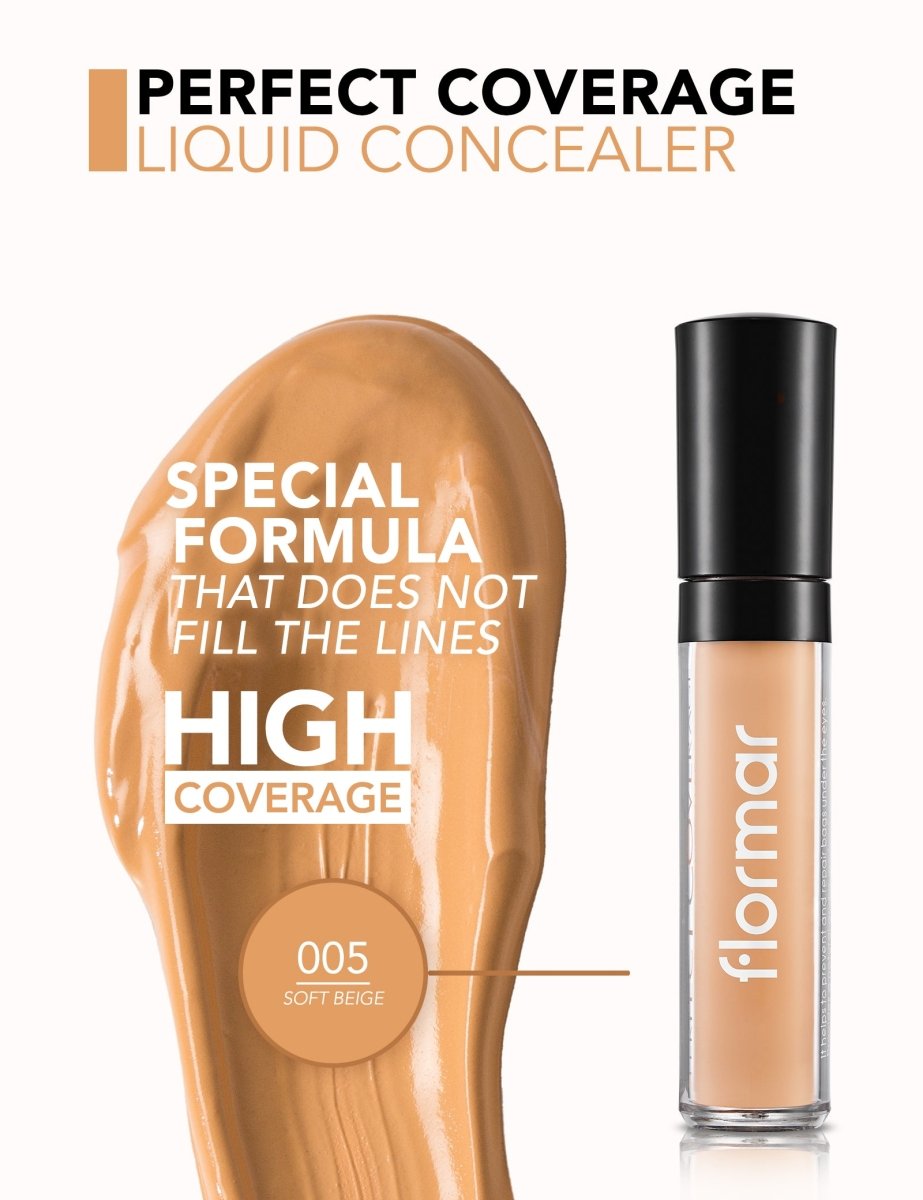 PERFECT COVERAGE LIQUID CONCEALER - 05 SOFT BEIGE - 8690604044986