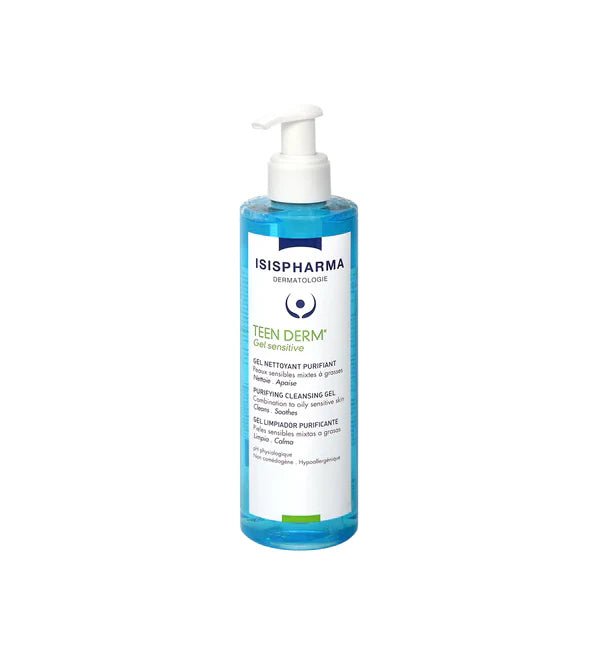 ISISPHARMA Teen Derm GEL sensitive 250 ml - ISISPHARMA | BeautyForYou.ma