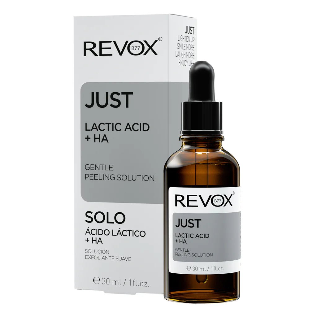 REVOX B77 JUST LACTIC ACID + HA GENTLE PEELING SOLUTION, 30 - Revox | BeautyForYou.ma
