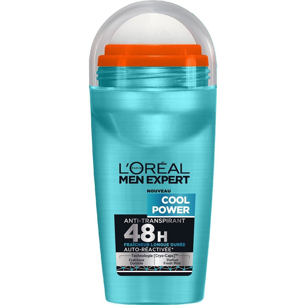 L'Oréal Men Expert Cool Power Déodorant Bille Homme 50ML - 3600522943389