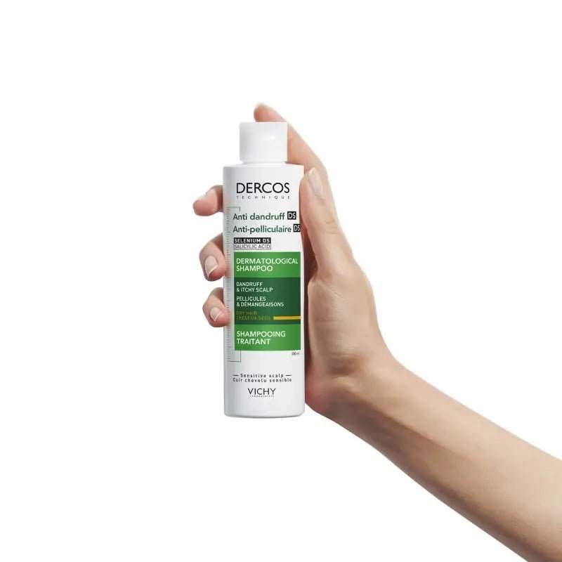 Vichy Dercos shampooing antipelliculaire ds cheveux secs 200ml - Vichy Dercos | BeautyForYou.ma
