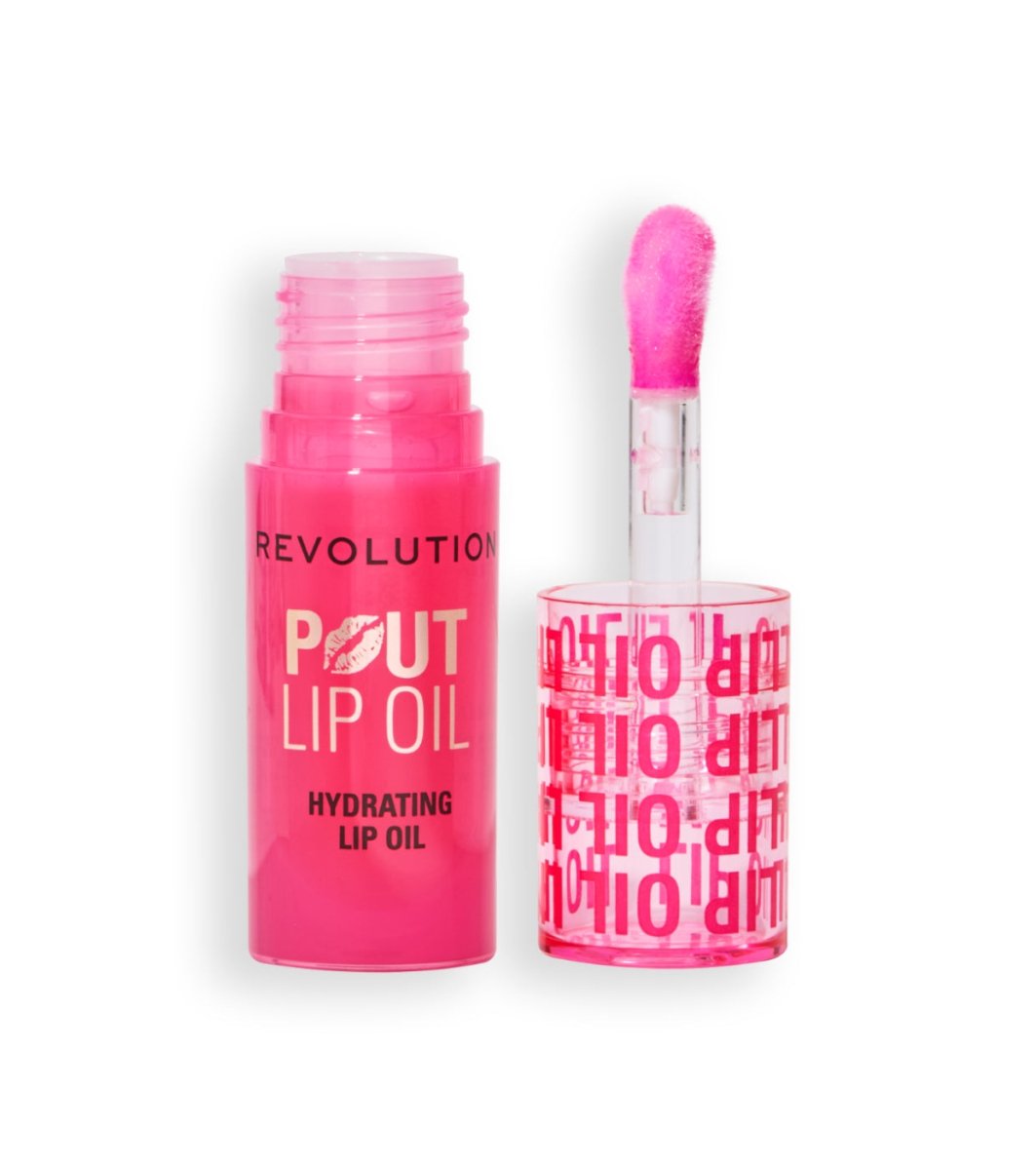 Revolution Pout Lip Oil Watermelon Pink - 5057566853347