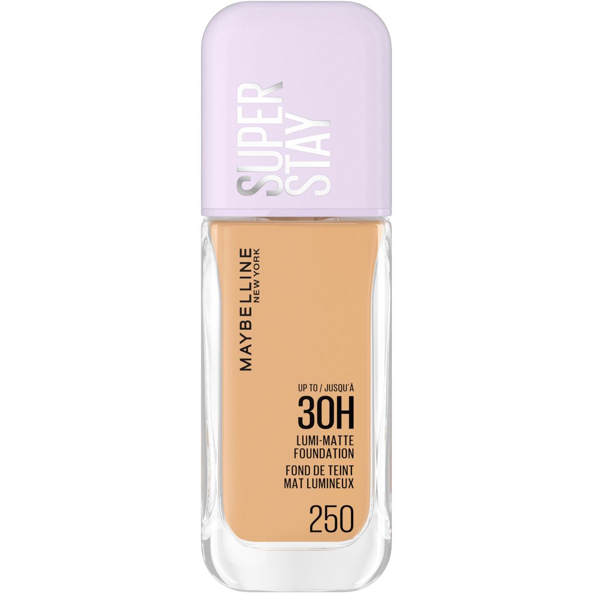 Maybelline New York - Fond de Teint Liquide Longue Tenue - Ultra - Résistant - Fini Mat Lumineux - Superstay 30H Lumi - Matte - Teinte : 250 - 35ml - 3600531691851