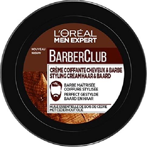 L’Oréal Men Expert – Barber Club crème capillaire Hommes – 75ml - 3600523526994