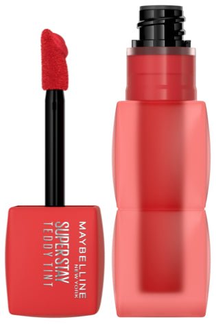 Maybelline New York - Blush à Lèvres Teddy Tint - Effet Mat Fondu - Tenue Longue Durée - Teinte : COQUETTISH (30) - Contenance : 5 ml - Maybelline | BeautyForYou.ma