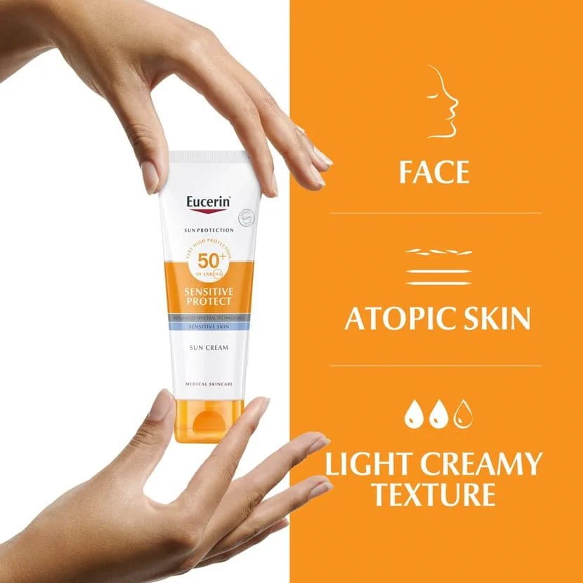 Eucerin SUN PROTECTION SENSITIVE PROTECT Crème SPF 50+ - 50ml - 63842B