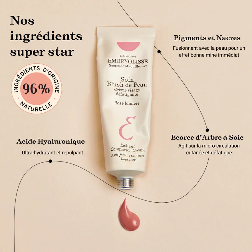 EMBRYOLISSE SOIN BLUSH DE PEAU ROSE LUMIÈRE TUBE 30 ML - Embryolisse | BeautyForYou.ma