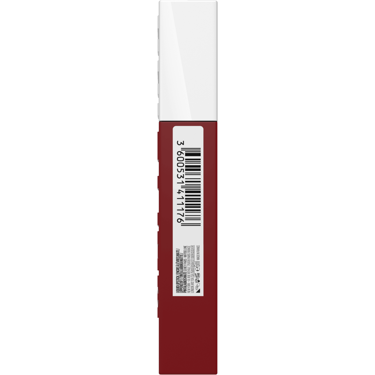 Maybelline New - York Rouge à Lèvres Mat Liquide Longue Tenue Superstay Matte Ink Teinte : Voyager (50), 5 ml - 3600531411176