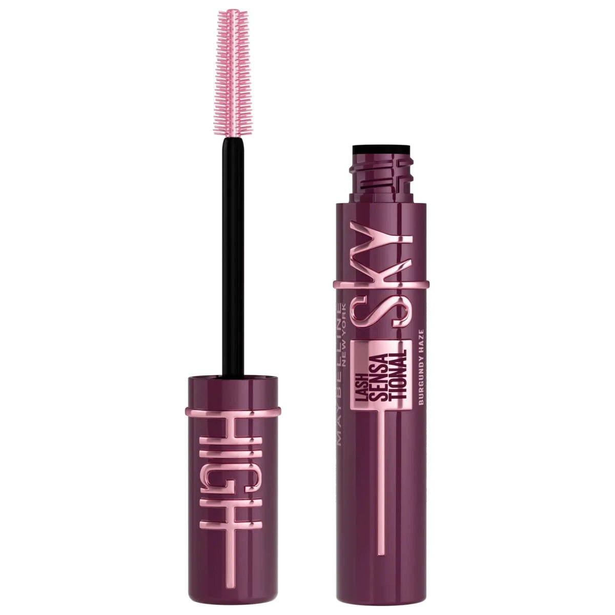 Maybelline New - York - Mascara Volume & Longueur - Sky High - Teinte : Burgundy Haze, 7,2 ml - Maybelline | BeautyForYou.ma