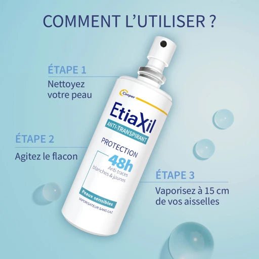 Etiaxil Anti - transpirant Protection 48h - Etiaxil | BeautyForYou.ma