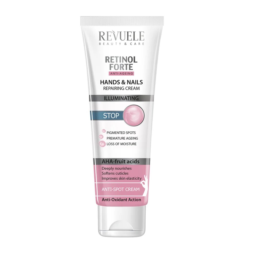 REVUELE RETINOL FORTE Hands & Nails Repairing Cream 100 ml - Revuele | BeautyForYou.ma