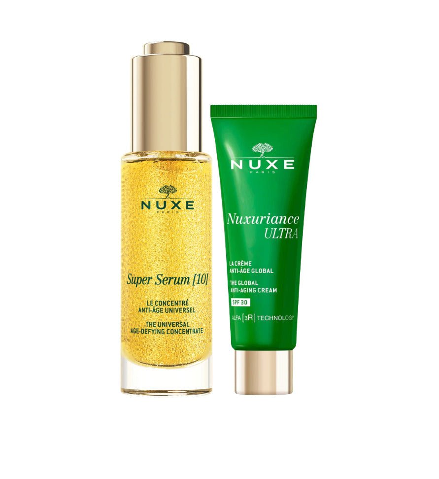 Nuxe Super Serum [10] 30ml+ Nuxuriance ultra crème anti age global SPF30 offert - Nuxe | BeautyForYou.ma