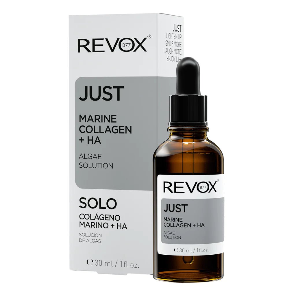 REVOX B77 JUST MARINE COLLAGEN + HA ALGAE SOLUTION, 30ml - Revox | BeautyForYou.ma