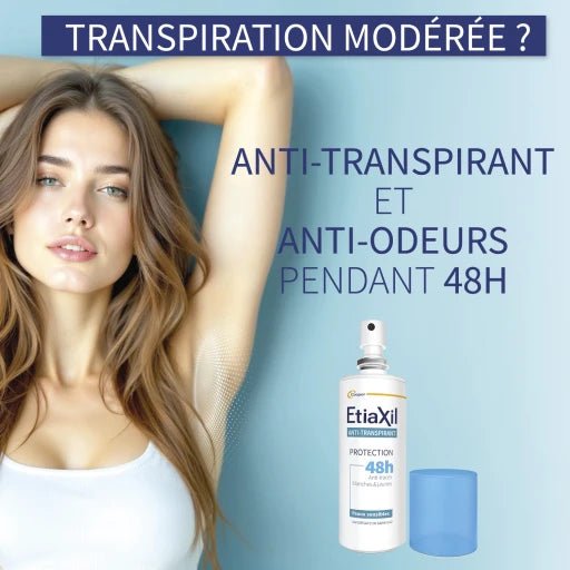 Etiaxil Anti - transpirant Protection 48h - Etiaxil | BeautyForYou.ma