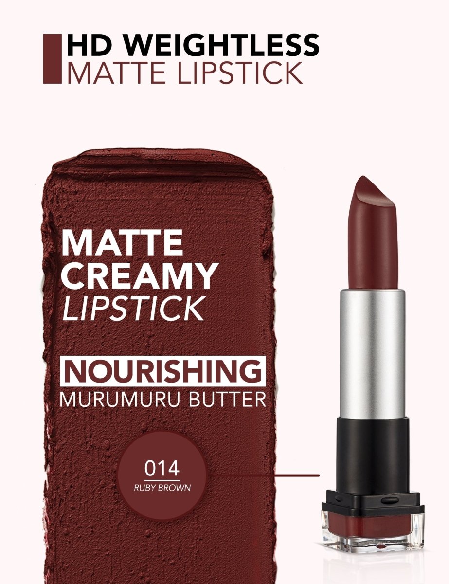 HD WEIG. MATTE LIPS RUBY BROWN 14 - 8690604518692