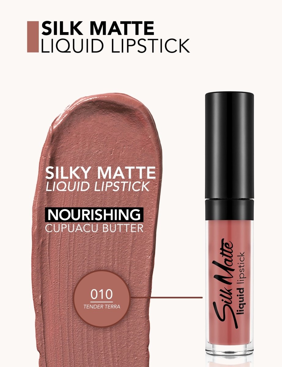 SILK MATTE LIQUID LIPSTICK TENDER TERRA 010 - 8690604505371