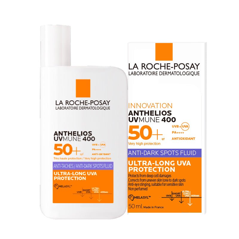Anthelios UVMUNE 400 Fluide anti - taches SPF 50+ - La Roche - Posay | BeautyForYou.ma