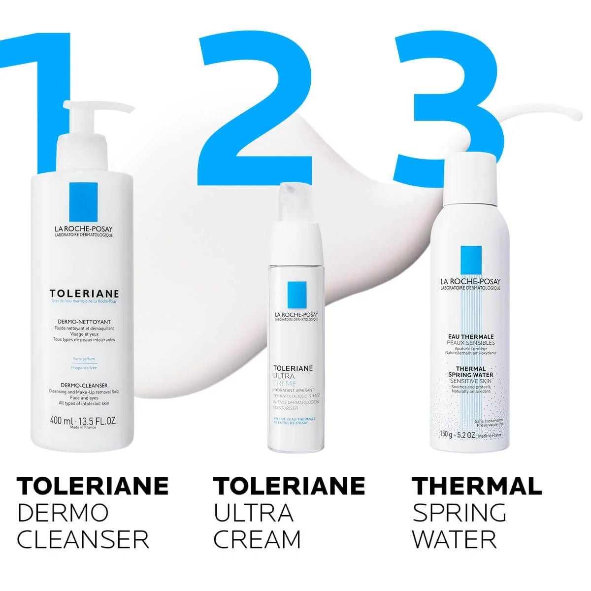 Toleriane Fluide Dermo - Nettoyant - 400 ML - La Roche - Posay | BeautyForYou.ma