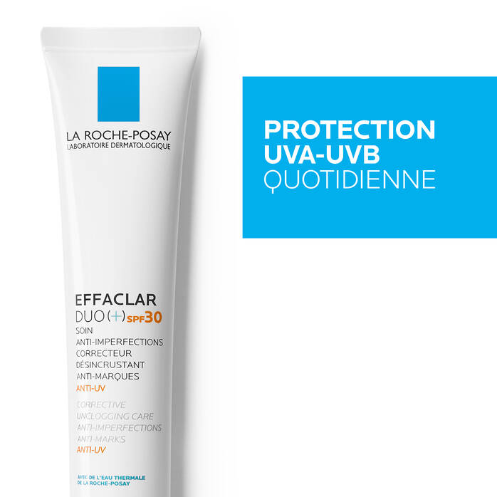 EFFACLAR DUO (+) SPF 30 Soin anti - imperfections - La Roche - Posay | BeautyForYou.ma