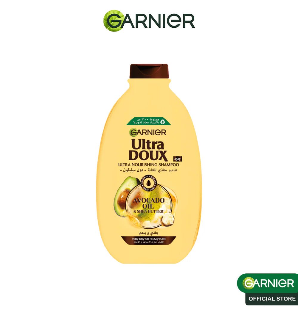 Garnier Ultra Doux - Shampooing Avocat et Beurre de Karité à l'Huile d'Avocat et Beurre de Karité - 200ML - 3610340023675