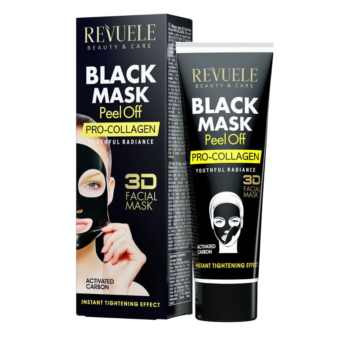 REVUELE BLACK MASK PEEL OFF PRO COLLAGEN - Revuele | BeautyForYou.ma