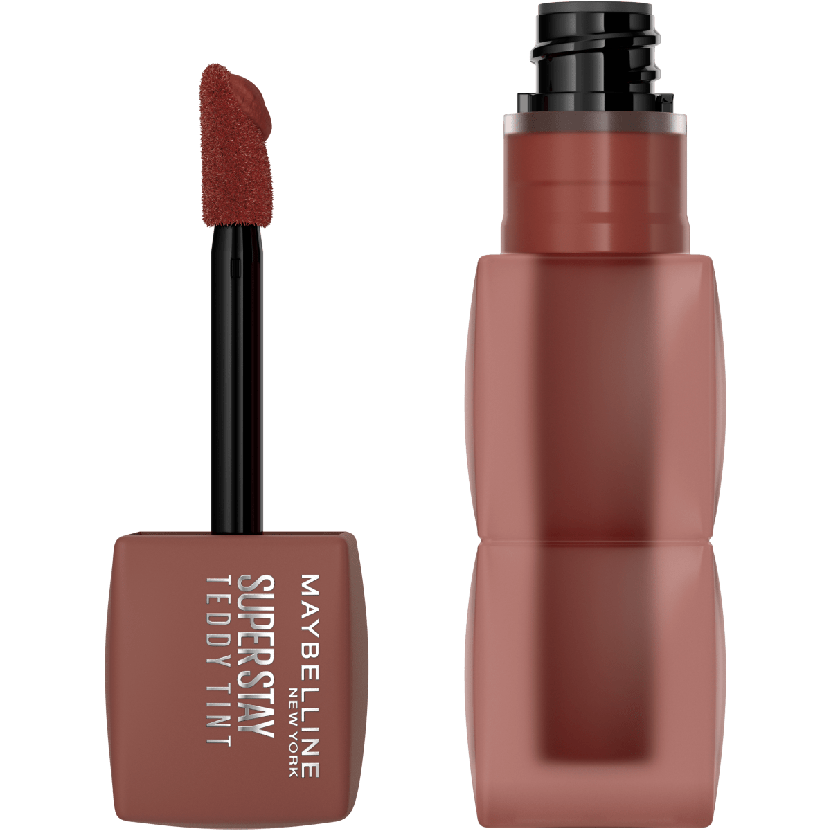 Maybelline New York - Blush à Lèvres Teddy Tint - Teinte : Mascara Tear (20) - Contenance : 5 ml - Maybelline | BeautyForYou.ma