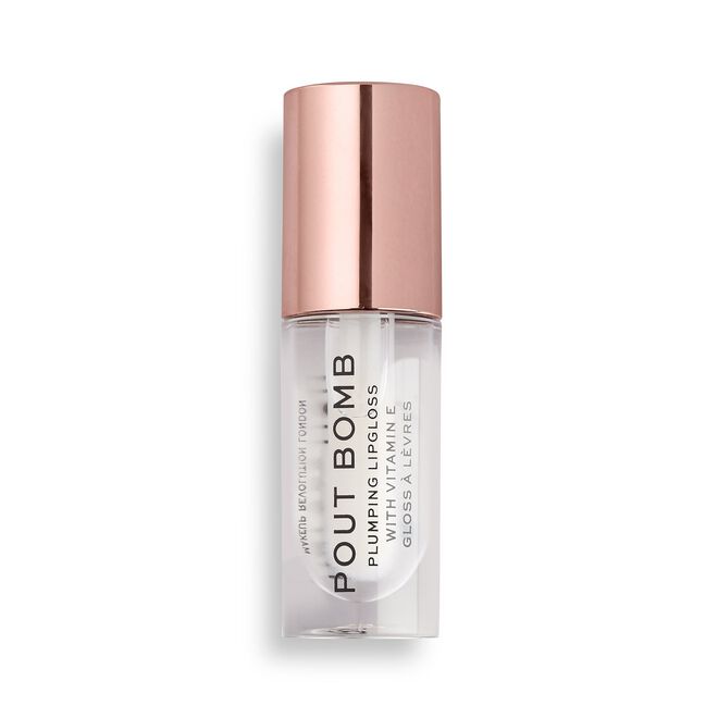 REVOLUTION POUT BOMB PLUMPING GLOSS GLAZE CLEAR - Revolution | BeautyForYou.ma