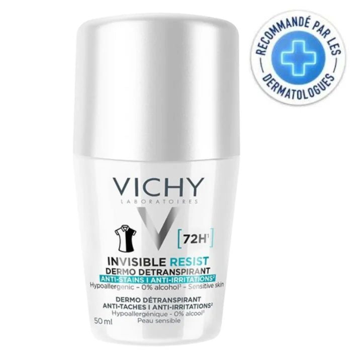 Vichy deo detranspirant 72h invisible femme 50ml - Vichy | BeautyForYou.ma