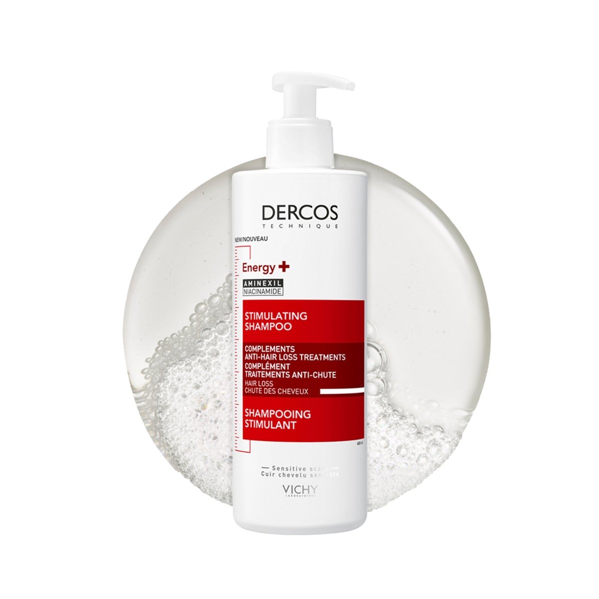 Vichy Dercos energy+ shampooing 400ml - Vichy Dercos | BeautyForYou.ma