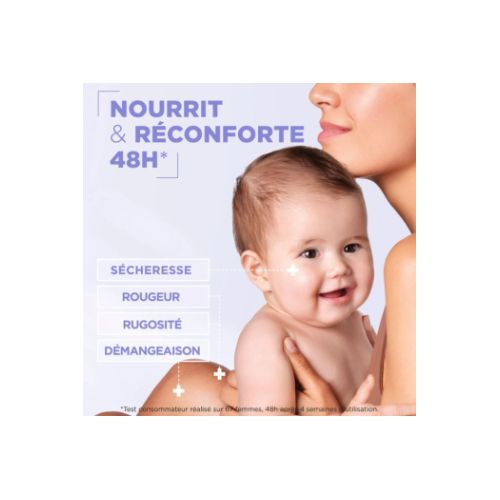 Mixa Expert Peau Sensible - Lait Panthénol Confort - Anti - Démangeaisons - Peaux Sèches et Réactives - Bébé, Enfant, Adulte Hypoallergénique - Sans Parfum - 250ml - 3600551135816