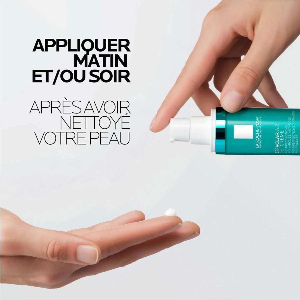 La Roche - Posay Effaclar A.Z Gel - Crème 40ml – Soin Anti - Imperfections & Réparateur - La Roche - Posay | BeautyForYou.ma