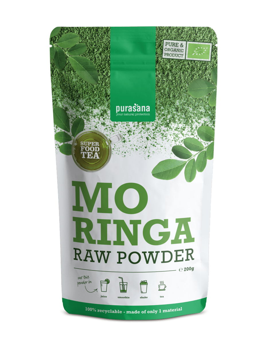 PURASANA POUDRE DE MORINGA 200G - Purasana | BeautyForYou.ma
