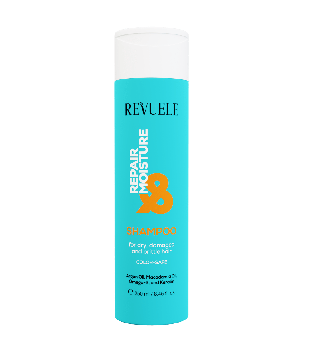 Repair & Moisture Shampoo-Renforce et Répare les Cheveux Secs et Abîmés, Anti-Frisottis - Revuele | BeautyForYou.ma