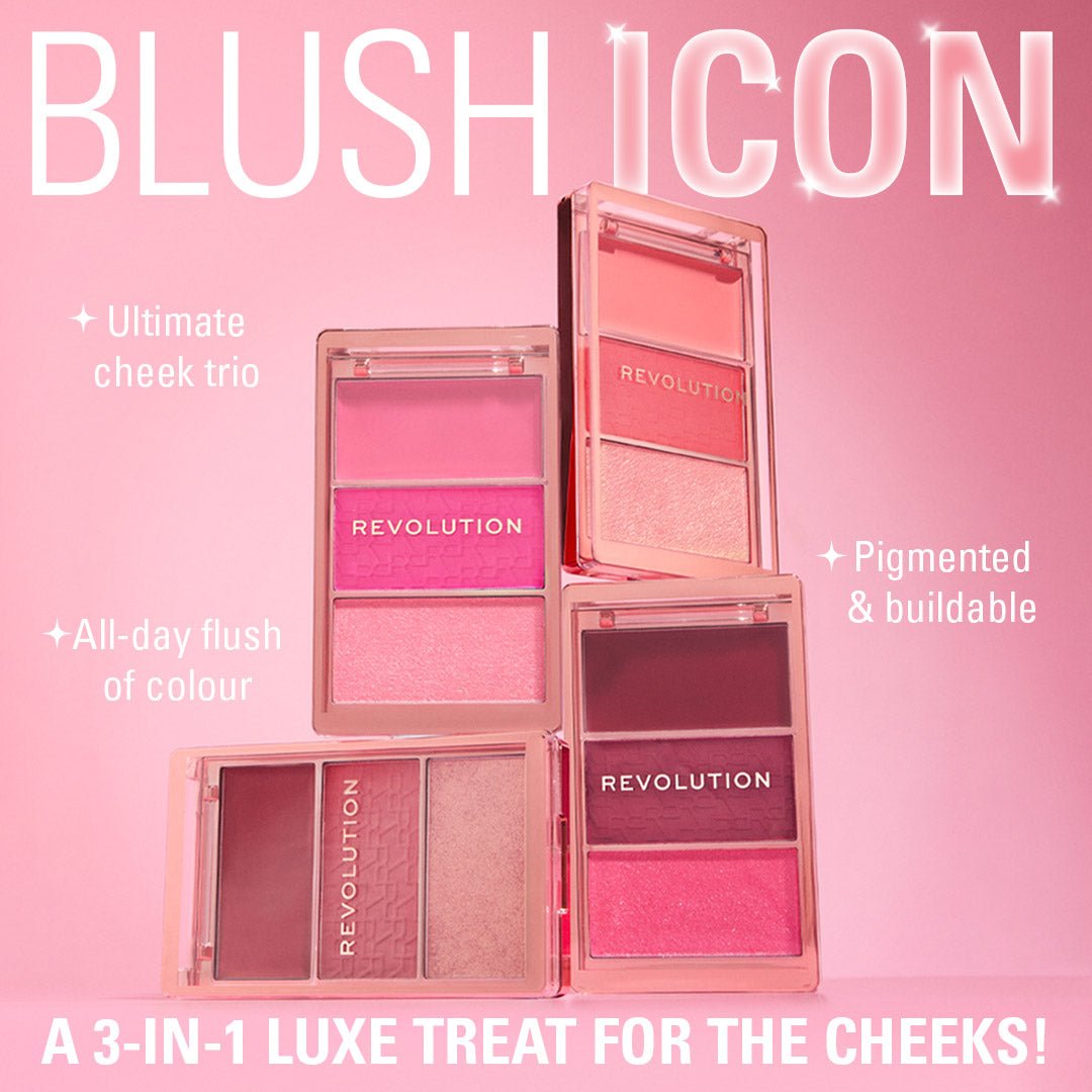 Revolution Blush Icon Palette My Cherry Truth - Revolution | BeautyForYou.ma
