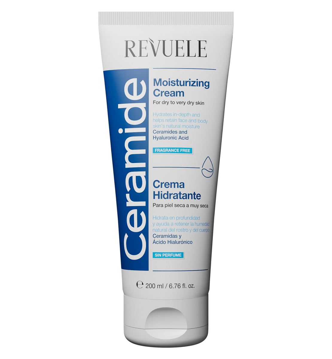 REVUELE CERAMIDE MOISTURISING CREAM, 200ml - Revuele | BeautyForYou.ma