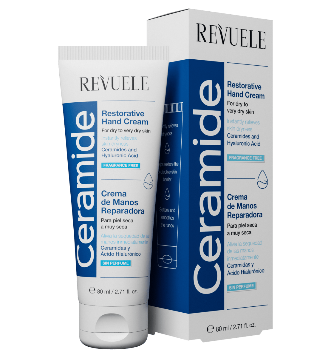REVUELE CERAMIDE RESTORATIVE HAND CREAM, - Revuele | BeautyForYou.ma